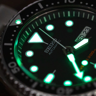 在黑暗中最明亮的是哪一種手錶夜光物料？
