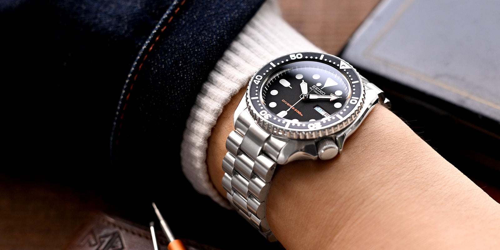 SEIKO精工 黑水鬼 SKX007 專用款式