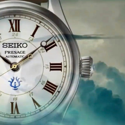 SEIKO Presage與吉卜力工作室合作 限量聯名錶款「天空之城」經典腕錶 SPB215 / SARX087