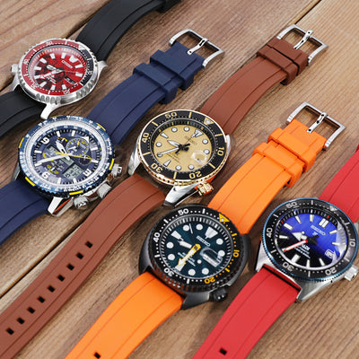 FKM橡膠錶帶多種色彩搭配技巧，照亮您的手錶營做個人風格！