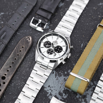 CP值非常高的手錶款式！Orient 東方錶 熊貓計時碼錶 70S WV0041TX