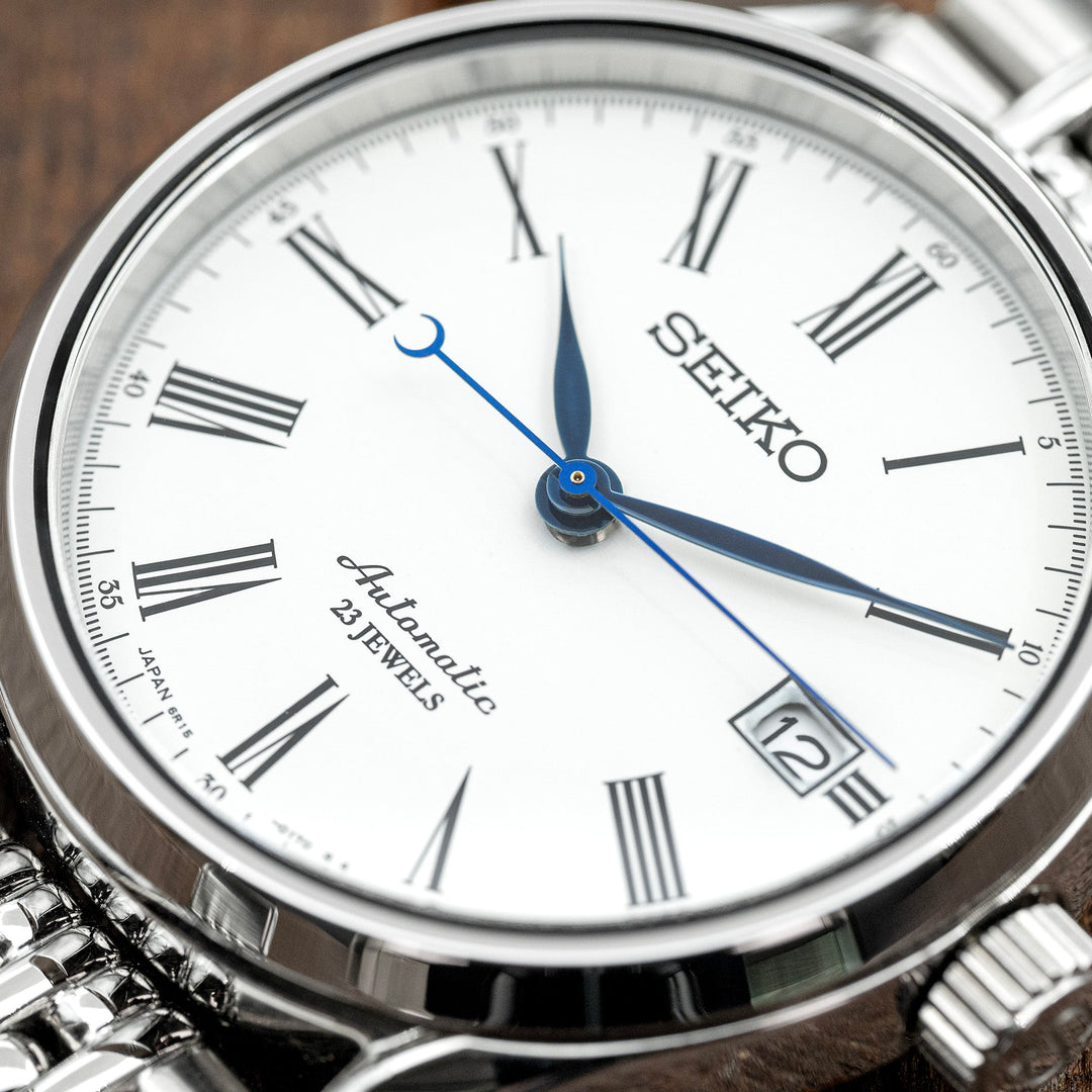 Seiko精工 Presage SARX019琺瑯白面腕錶錶帶搭配指南
