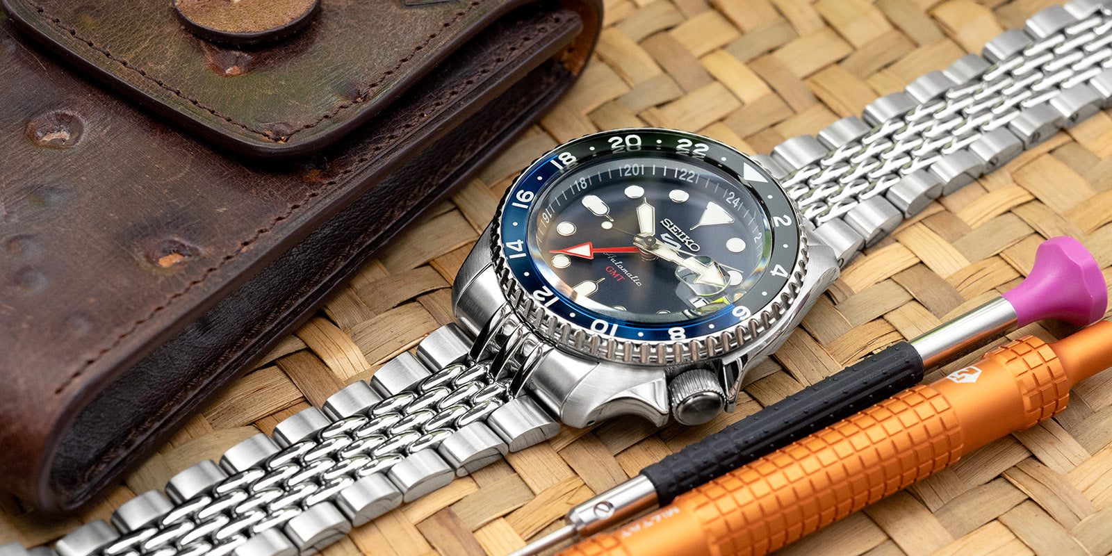 SEIKO 精工5號 運動型 5KX GMT
