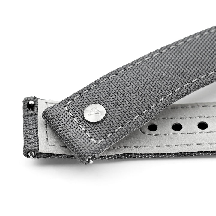 The AAF Parkerized Grey Strap by HAVESTON Straps | 20mm Strapcode watch bands