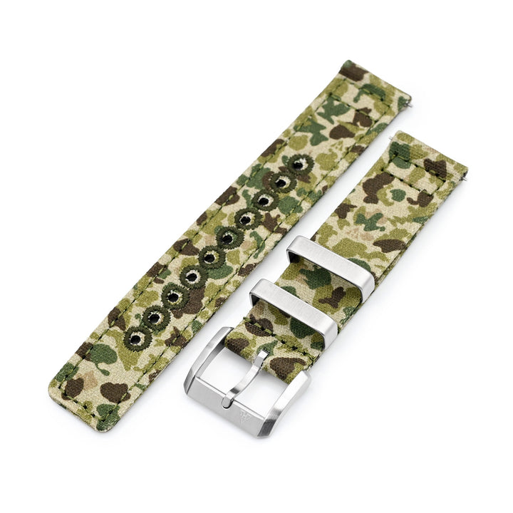 英國 HAVESTON 20mm The P-42C 兩件式 帆布錶帶｜太空人錶帶