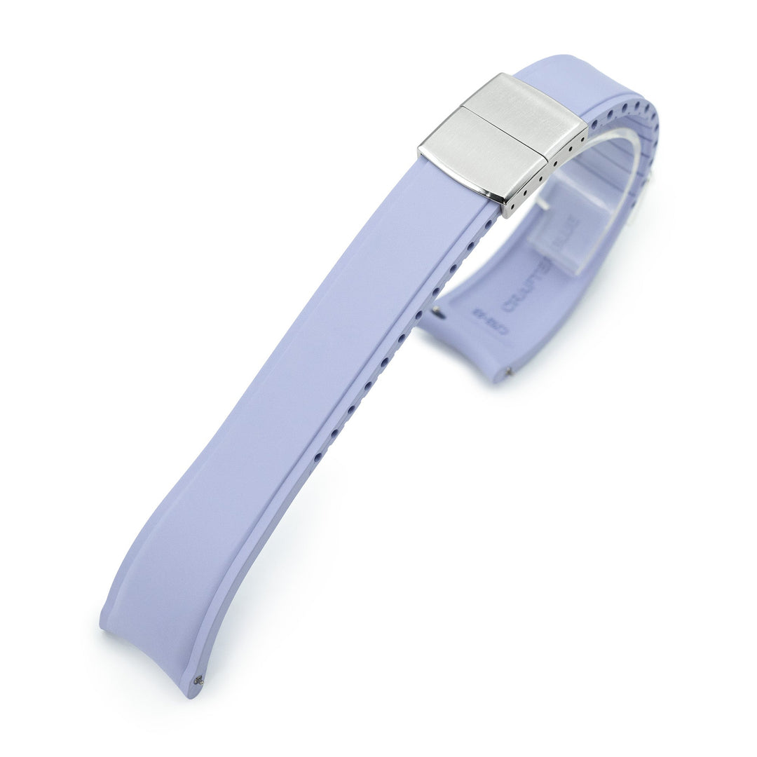 【太空人腕時計TW】Crafter Blue - CX03 彈性半彎曲頭耳 FKM 橡膠 快拆錶帶, 20mm 或 22mm