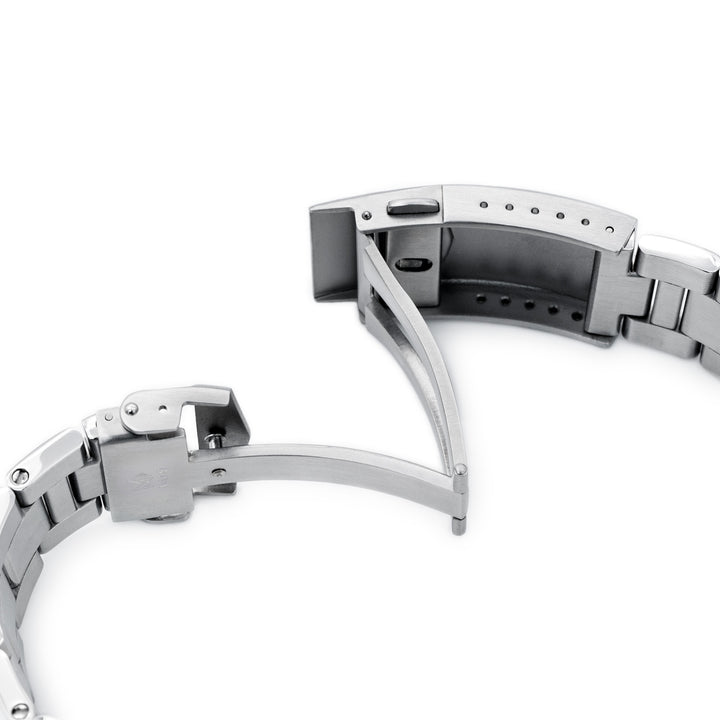 SEIKO 精工復刻小鮑魚 SRPC35 SBDY109 SBDY085 代用錶帶 超級3D三板式 不鏽鋼 SUB潛水扣專用帶