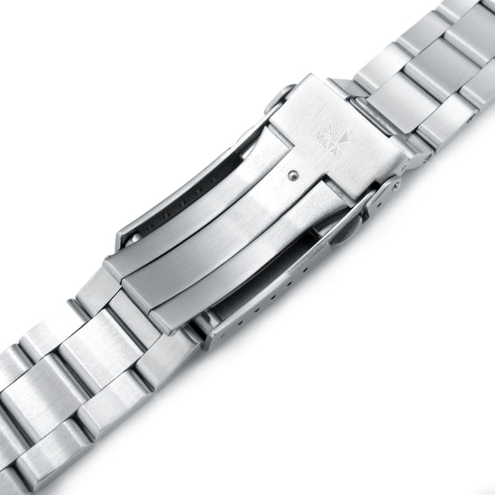 SEIKO 精工復刻小鮑魚 SRPC35 SBDY109 SBDY085 代用錶帶 超級3D三板式 不鏽鋼 SUB潛水扣專用帶