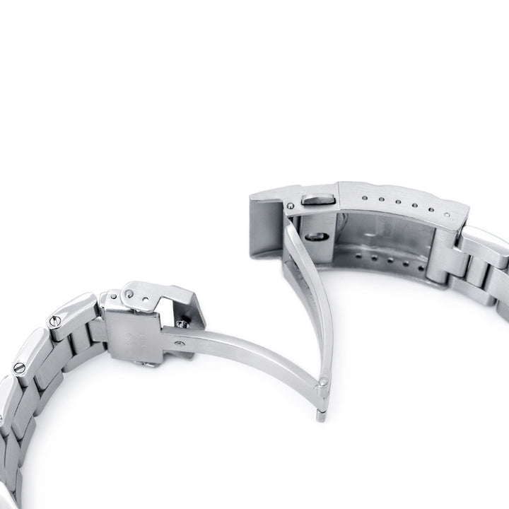 SEIKO 精工水鬼 SKX007 SKX009 SKX011 代用鋼錶帶 超級3D三板式 不鏽鋼 SUB潛水扣專用帶