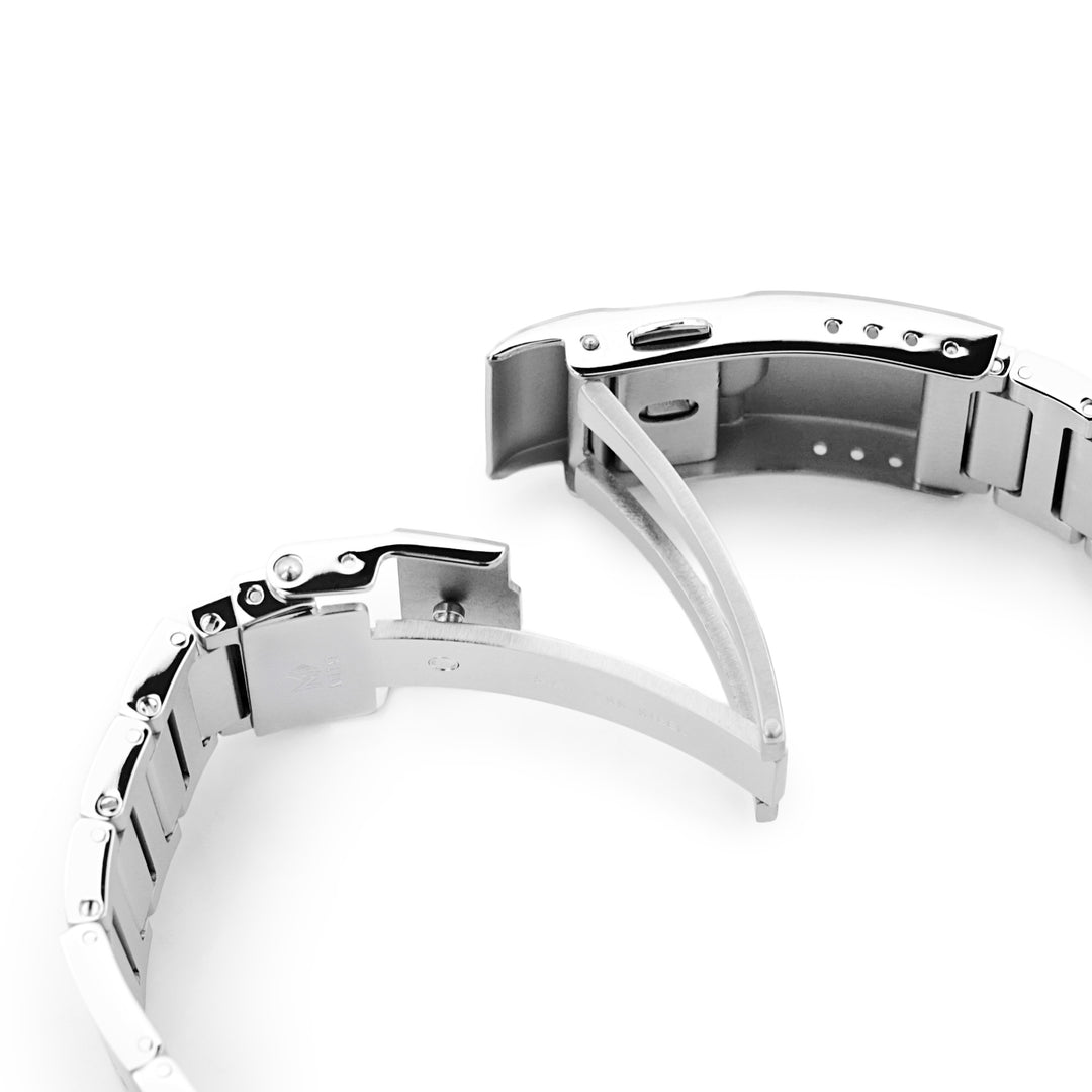 SEIKO 5 精工5號次世代重生 SRPD51 SRPD55 SBSA003 代用錶帶 圓環賽車款II 不鏽鋼 Baton潛水扣專用帶