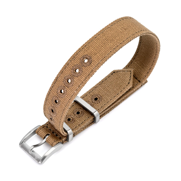 英國 HAVESTON 16mm The M-1918C Canvas 重織棉帆布錶帶