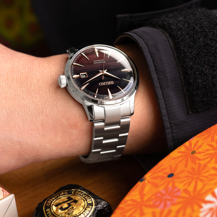 SEIKO 精工雞尾酒系列 SRPB41 SSA345 SSA341 代用錶帶 超級3D三板式 不鏽鋼 V形潛水扣專用帶