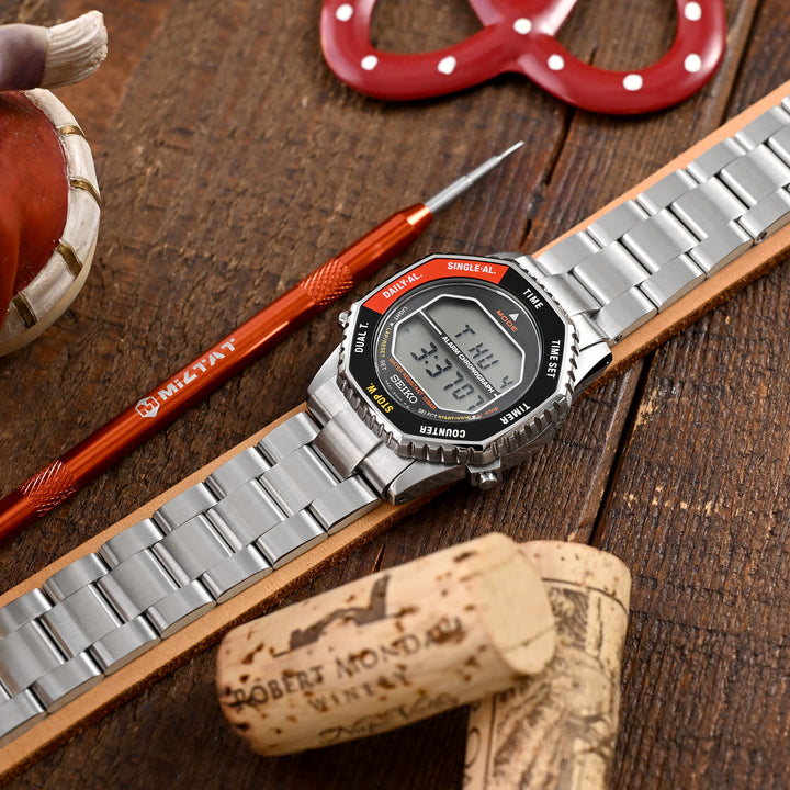 SEIKO 5 精工5號 Sports 機械自動上鍊40mm水鬼 SRPE51 SRPE53 SRPG35 代用錶帶 超級3D三板式 不鏽鋼 V形潛水扣專用帶