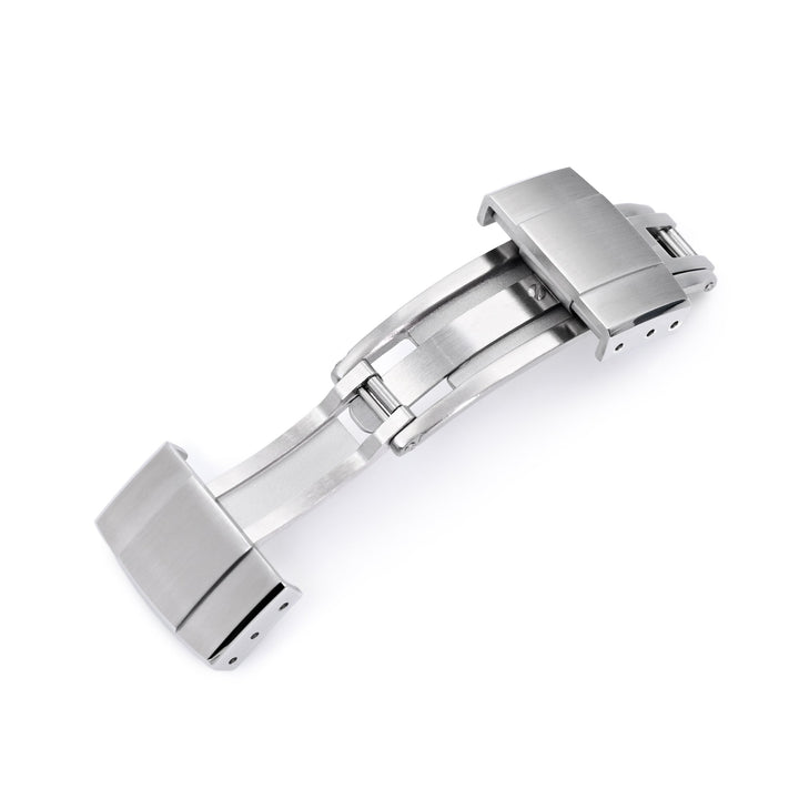 16mm to 20mm Deployment Buckle / Butterfly Watch Clasp, Brushed Strapcode watch bands