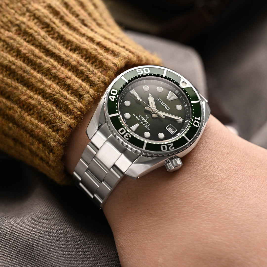 SEIKO 精工小MM SBDC001 SBDC031 SBDC081 代用鋼錶帶 超級三板式 不鏽鋼 潛水扣專用帶