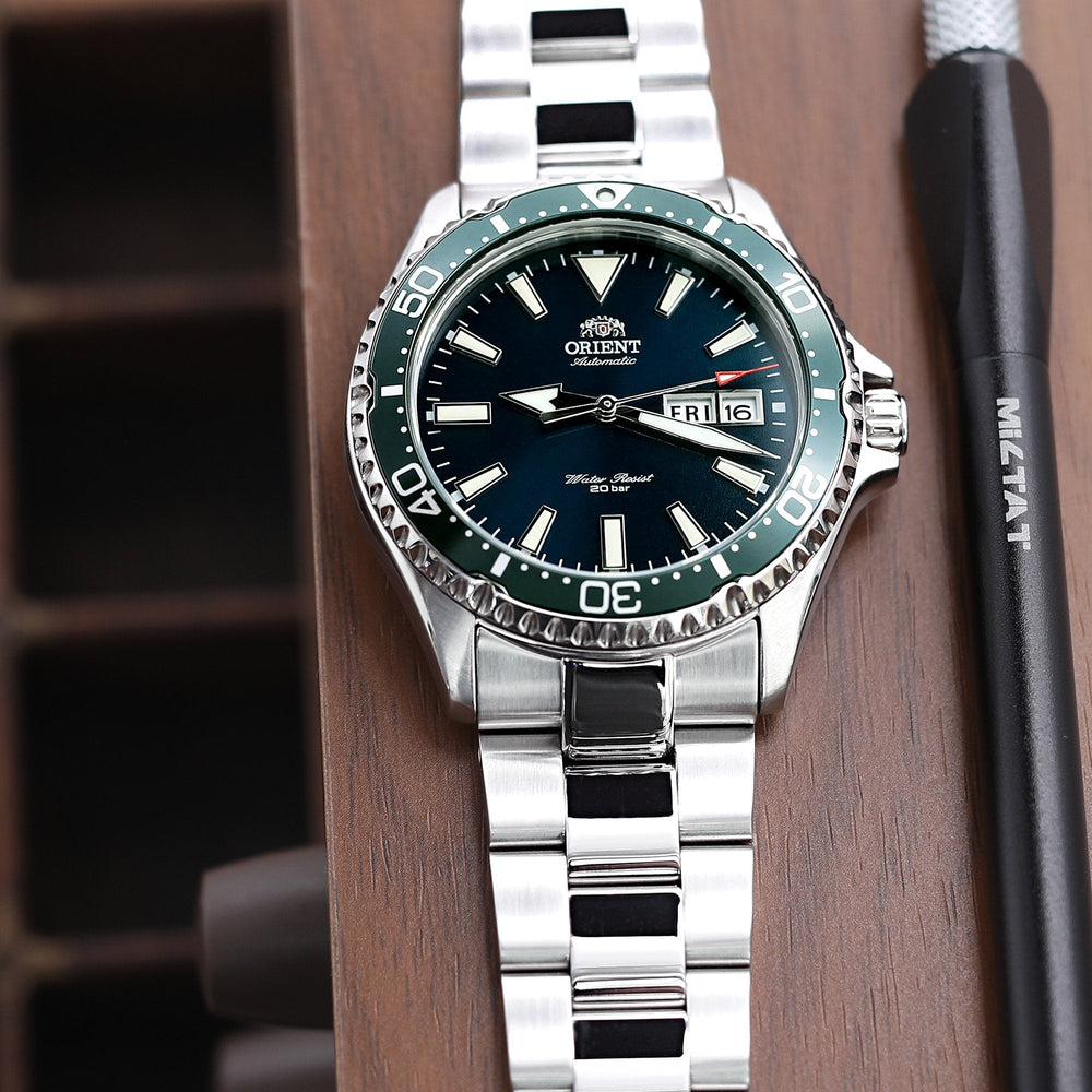 Orient Kamasu Green Diver Watch RA-AA0004E19Aa