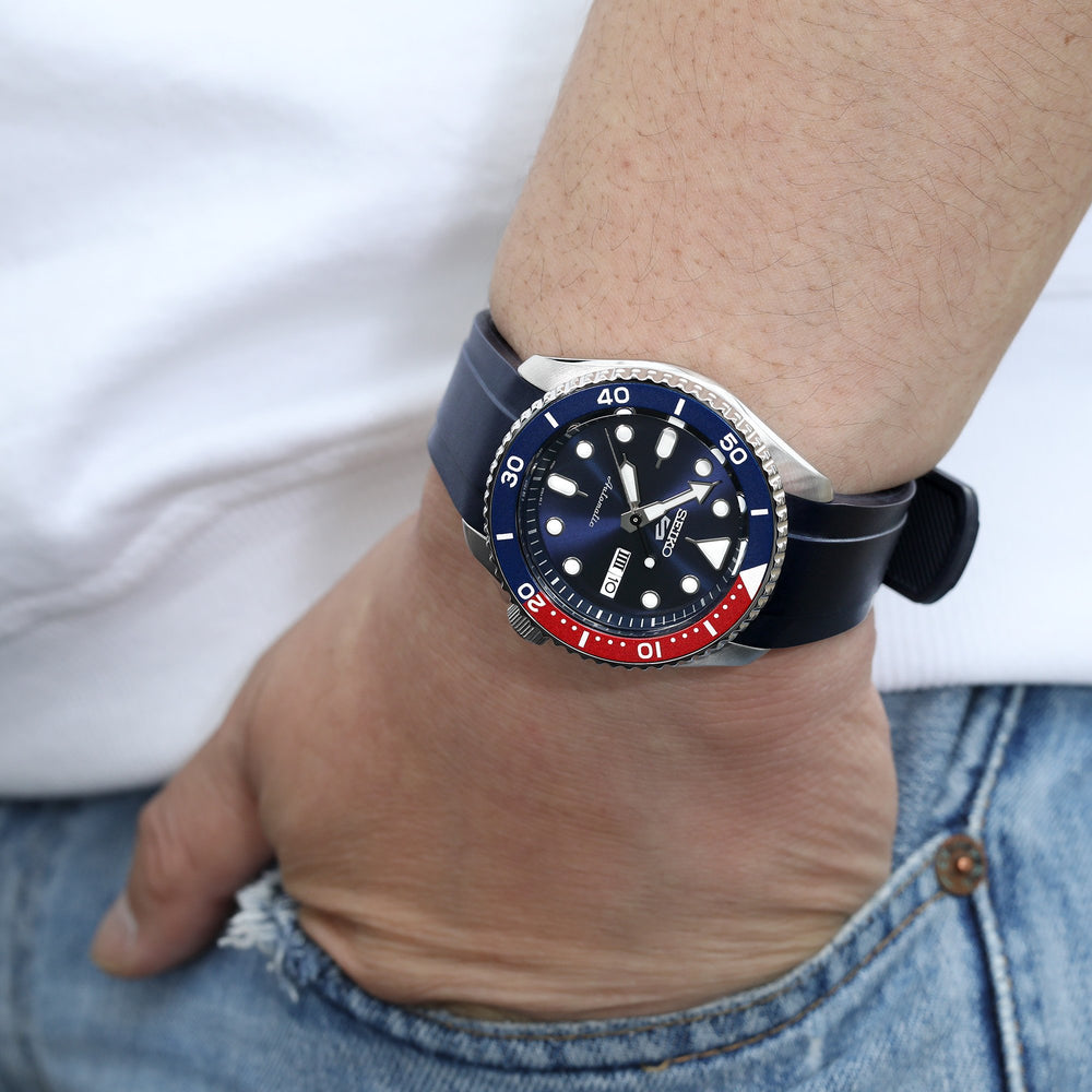 Seiko 5 Sports SRPD53K1/ SBSA003 Pepsi Sports Style new Cal. 4R36