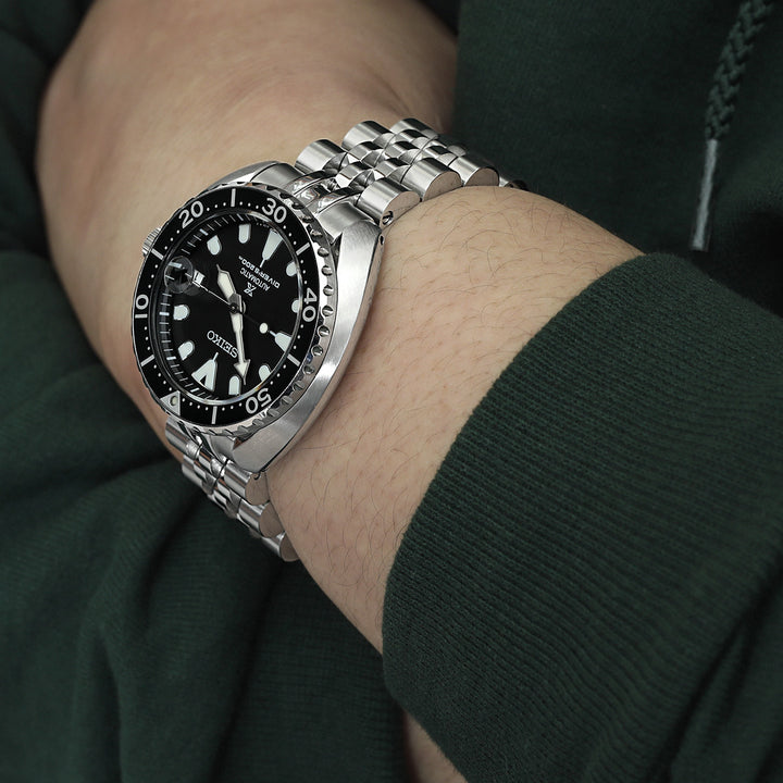 SEIKO 精工復刻小海龜 SRPC35 SBDY109 SBDY085 代用錶帶 安哥斯五珠 不鏽鋼 V形潛水扣專用帶