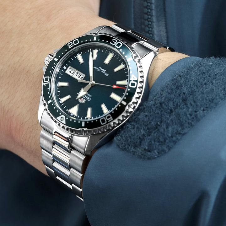 Orient Kamasu Green Diver Watch RA-AA0004E19A