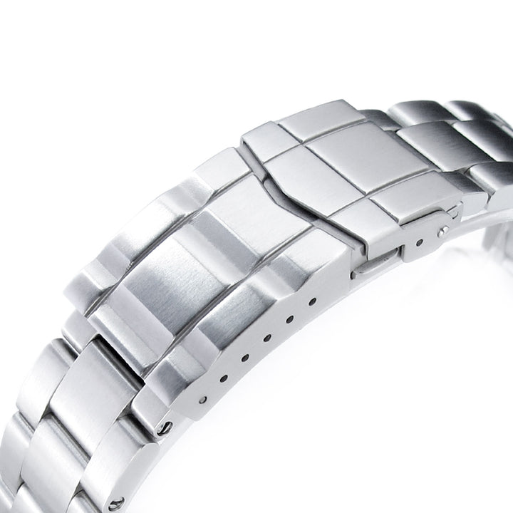 SEIKO 精工復刻小鮑魚 SRPC35 SBDY109 SBDY085 代用錶帶 超級3D三板式 不鏽鋼 SUB潛水扣專用帶