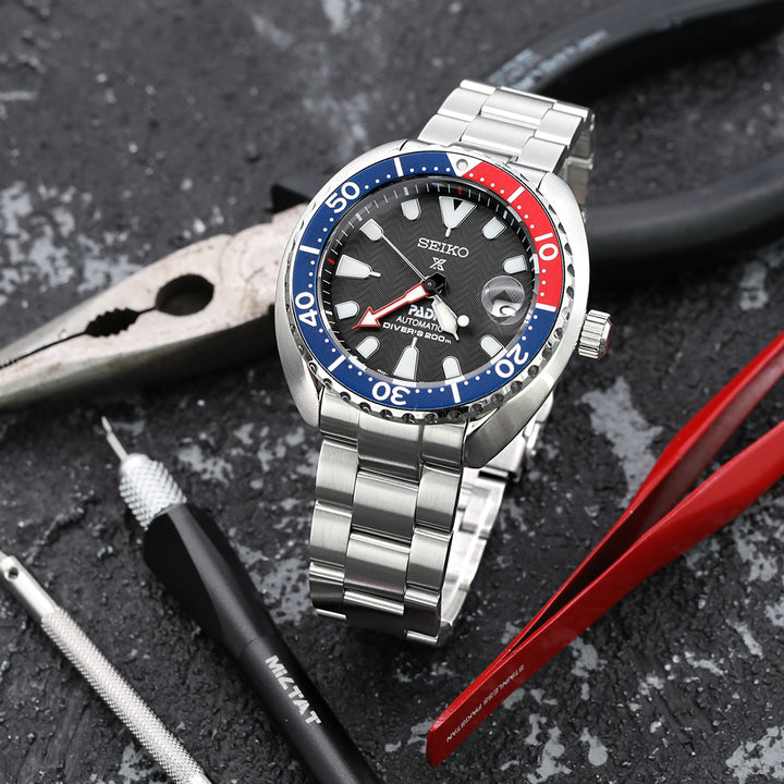SEIKO 精工復刻小鮑魚 SRPC35 SBDY109 SBDY085 代用錶帶 超級3D三板式 不鏽鋼 SUB潛水扣專用帶