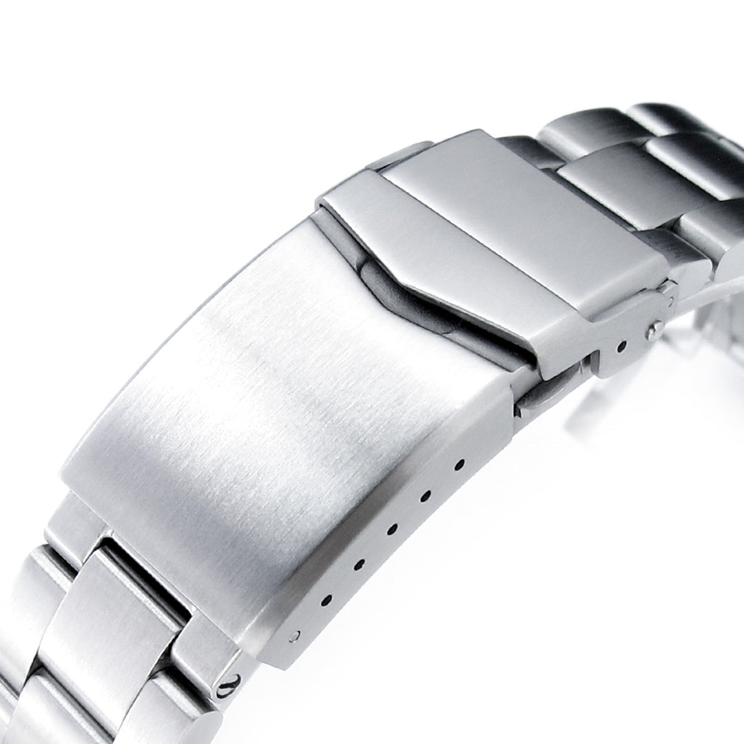 SEIKO 精工現代復刻62MAS SBDC051 SBDC053 SBDC055 代用錶帶 超級3D三板式 不鏽鋼 V形潛水扣專用帶