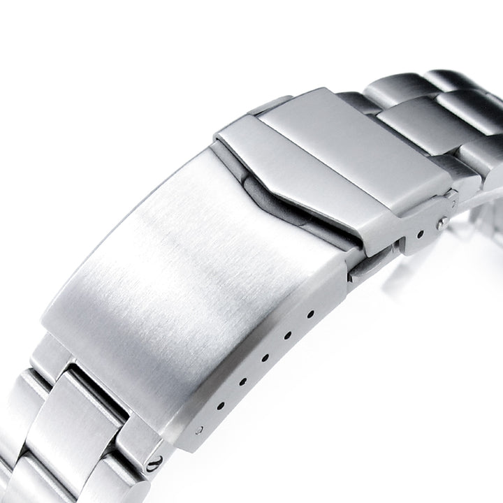 SEIKO 精工現代復刻62MAS SBDC051 SBDC053 SBDC055 代用錶帶 超級3D三板式 不鏽鋼 V形潛水扣專用帶