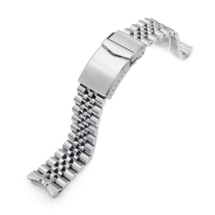 SEIKO精工水鬼SKX013專用代用帶新3D實心五珠 不鏽鋼拉砂V形潛水扣 錶帶