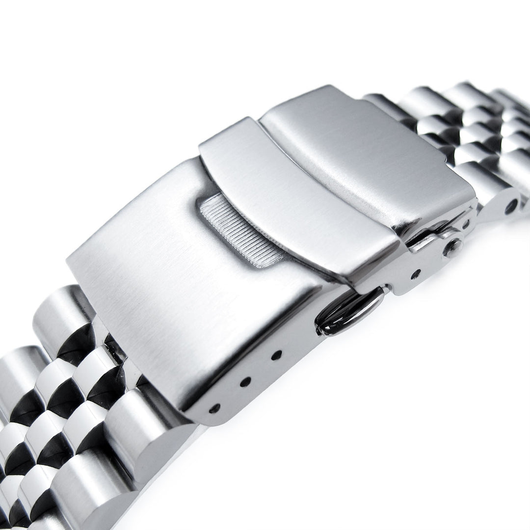 SEIKO 精工水鬼 SKX007 SKX009 SKX011 代用鋼錶帶 經典實心五珠 不鏽鋼 潛水扣專用帶