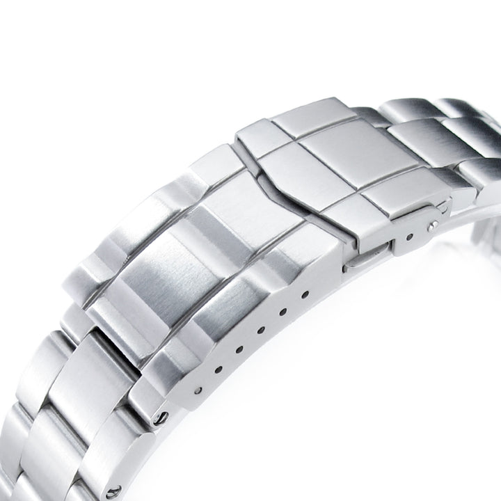 SEIKO 5 精工5號次世代重生 SRPD51 SRPD55 SBSA003 代用錶帶 超級3D三板式 不鏽鋼 棘齒潛水扣專用帶