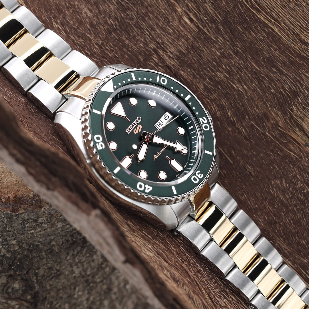 Seiko 5 Sports  SRPD63K1/ SBSA013 Green Sports Style new Cal. 4R36
