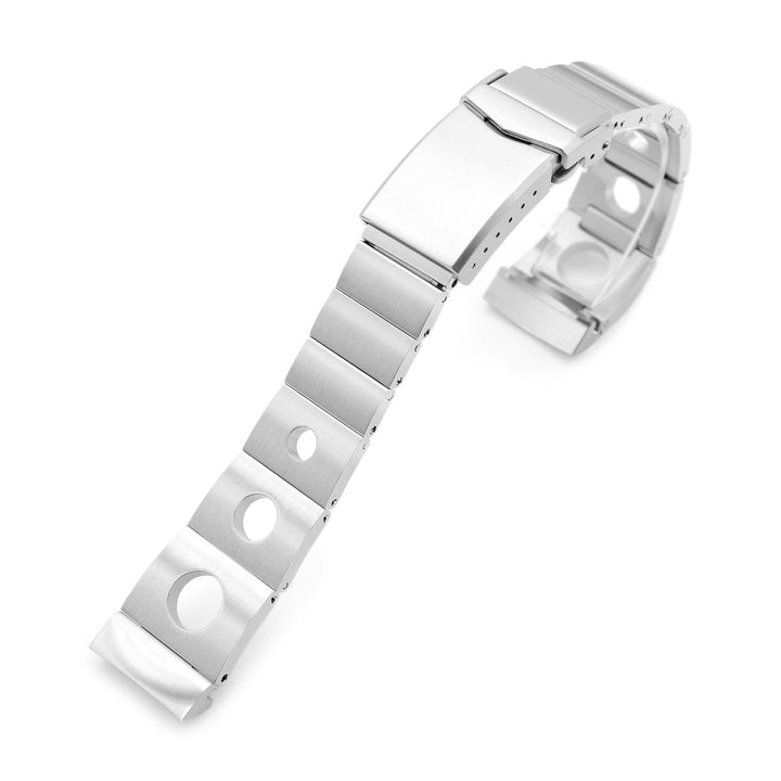 SEIKO 精工 Speed Timer 太陽能計時碼錶 SSC813 SSC815 SSC817 代用錶帶 圓環賽車款II 不鏽鋼 V形潛水扣專用帶