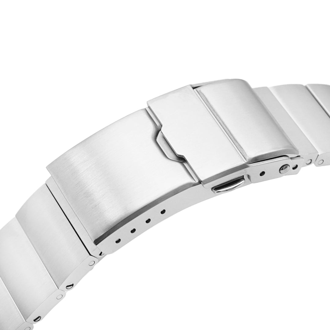 SEIKO 5 精工5號 Sports 機械自動上鍊40mm水鬼 SRPE51 SRPE53 SRPG35 代用錶帶 圓環賽車款II 不鏽鋼 Baton潛水扣專用帶