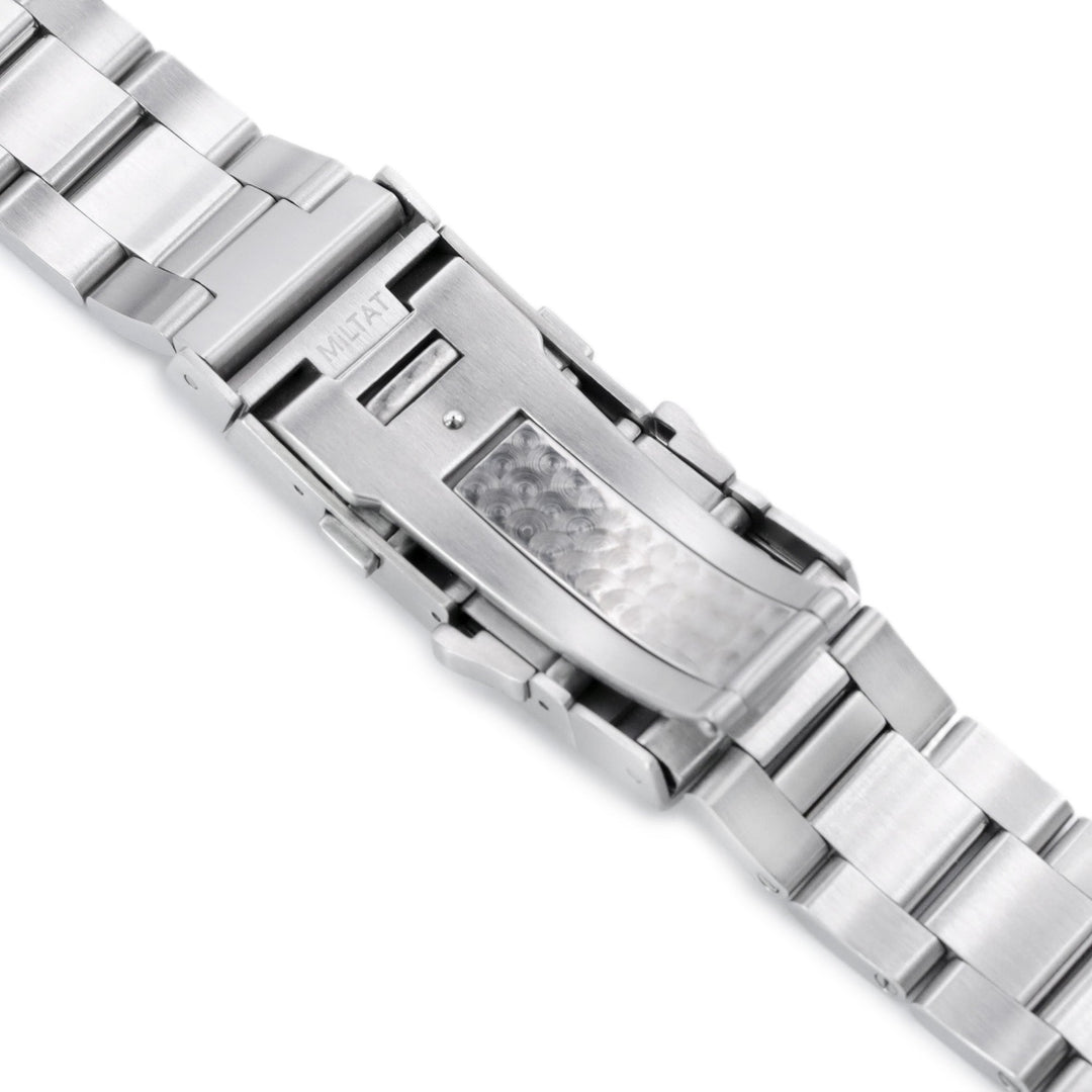 SEIKO精工經典海龜6309-7040專用代用錶帶超級3D三板式棘齒延長扣不鏽鋼拉砂