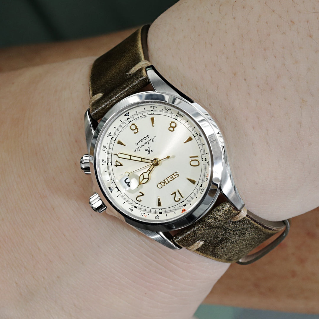 Seiko Prospex Cream Alpinist SPB123J1 Strapcode Watch Bands