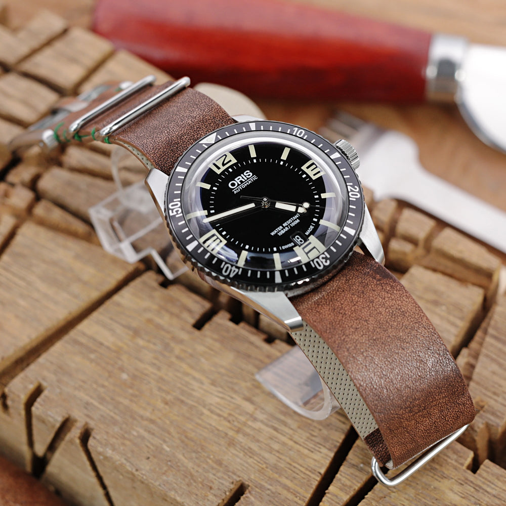 Oris Divers Heritage Sixty-Five Automatic Men's Watch 733-7707-4064RS Strapcode Watch Bands