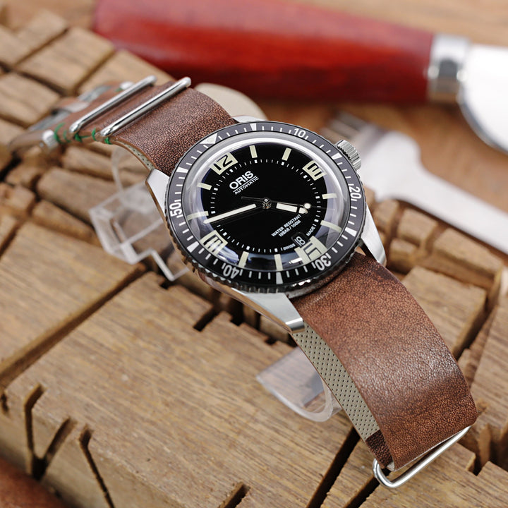 Oris Divers Heritage Sixty-Five Automatic Men's Watch 733-7707-4064RS Strapcode Watch Bands