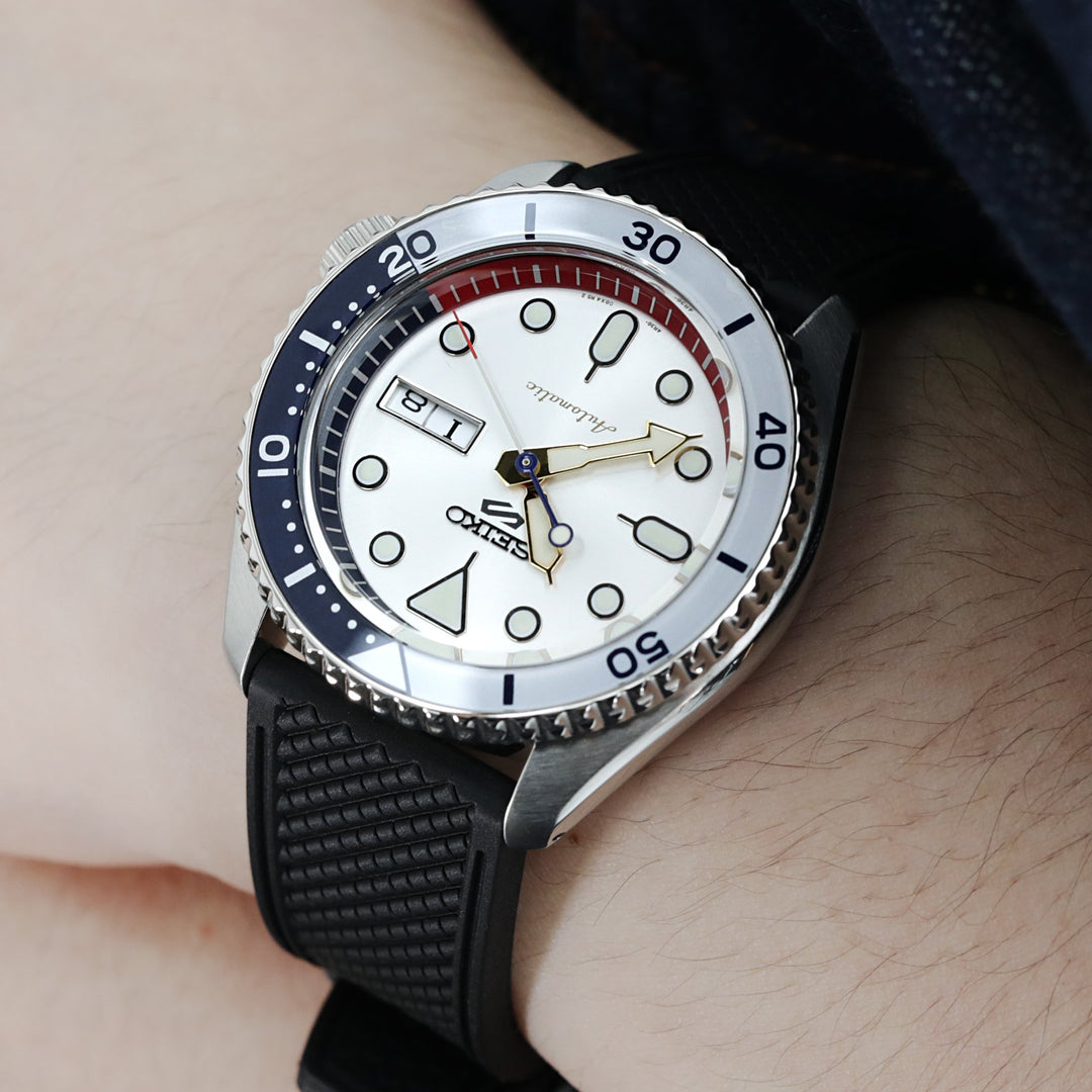 Seiko 5 SRPF91K Mini Gundam Thailand Limited Edition Strapcode Watch Band